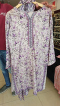 Lilac Blossom 3-Piece Lawn Suit | W3 three-piece lawn suit