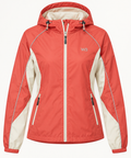 W3 Coral Contrast Active Windbreaker