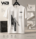 W3 Discipline Mountain White Tee