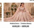W3 Blush Pink Bridal Dress – Timeless Beauty