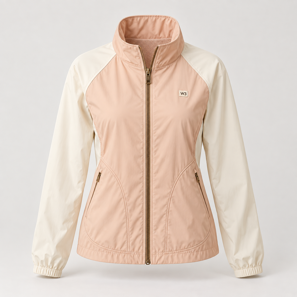 W3 Apricot Aura Windbreaker