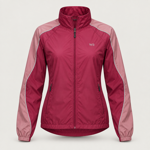 W3 Berry Tide Windbreaker