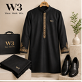 W3 mens-kurta