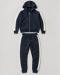 W3 Midnight Line Zip Tracksuit — W3 premium unisex tracksuit