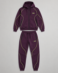 W3 Plum Circuit Tracksuit — W3 premium unisex tracksuit