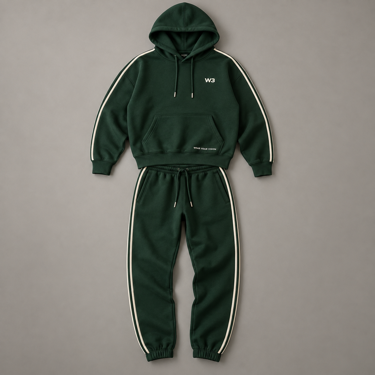 W3 Forest Stripe Tracksuit