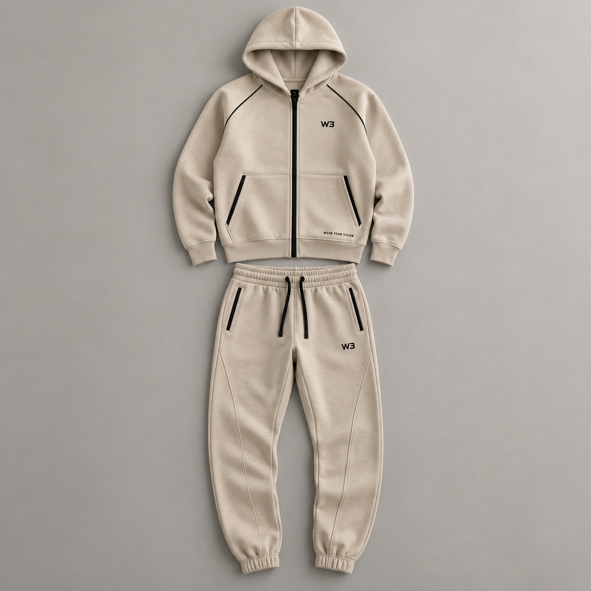 W3 Polar Stone Tracksuit