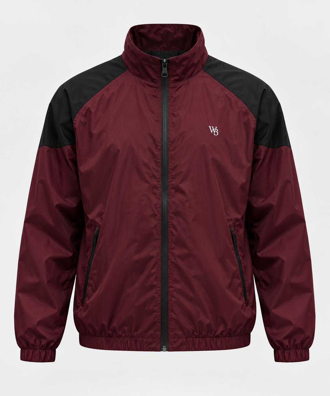 W3 Bordeaux Motion Shell Windbreaker product image