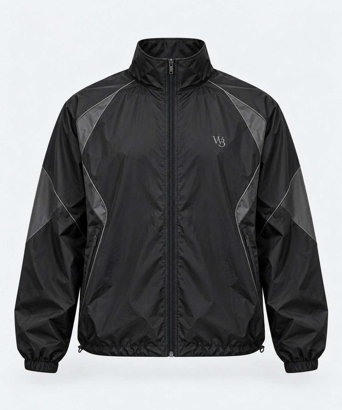 W3 Graphite Night Shell Windbreaker product image