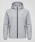W3 Ice Grey Halo Shell Windbreaker product image