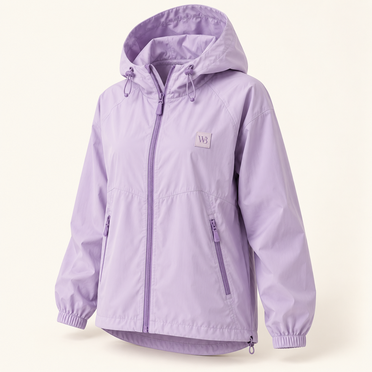 W3 Coral Pop Windbreaker product image