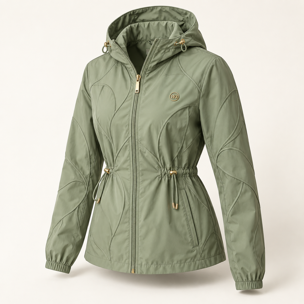W3 Mint Breeze Windbreaker product image