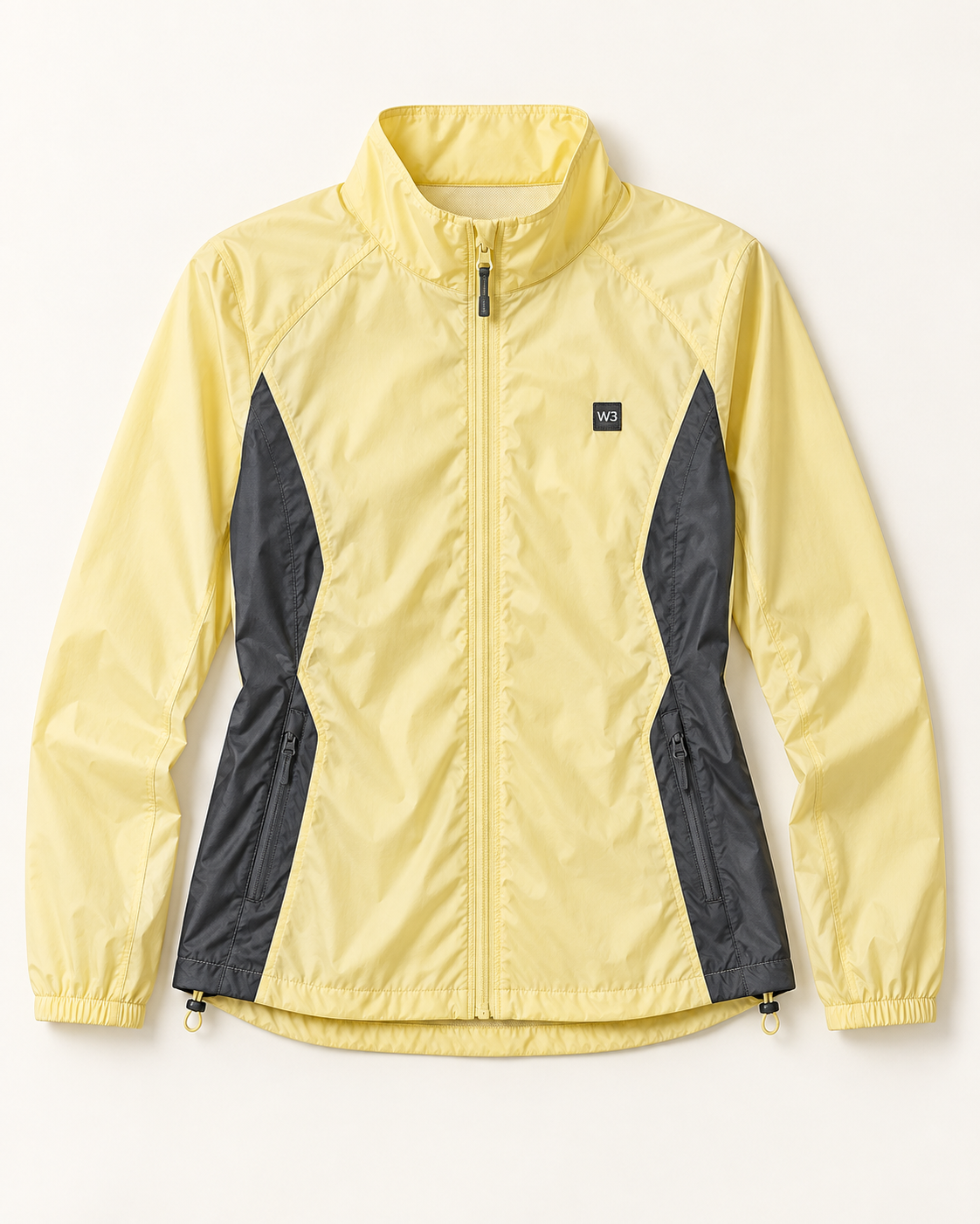 W3 Lemon lightweight windbreaker jacket for women