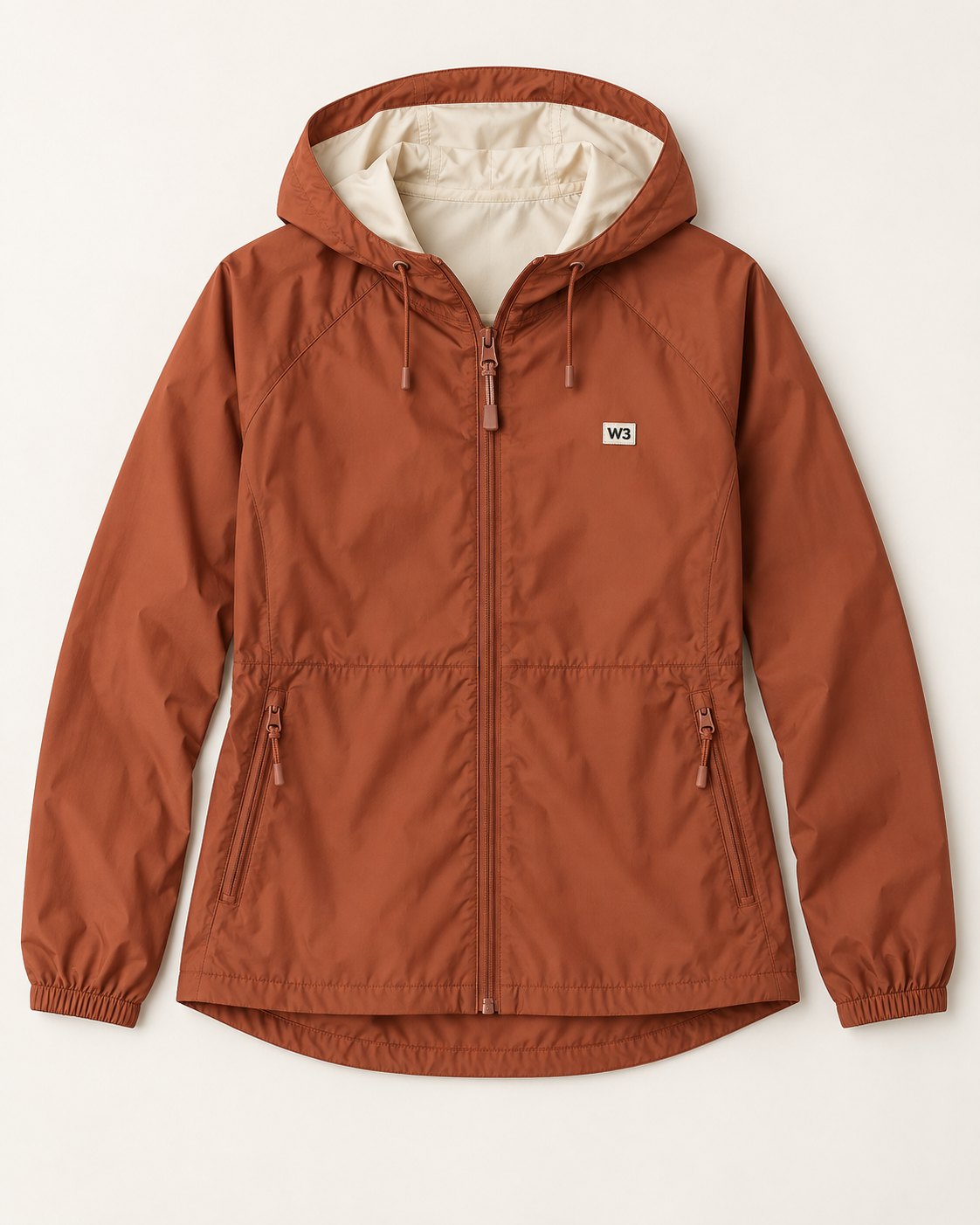 W3 Sienna lightweight windbreaker jacket for women
