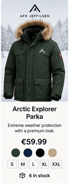 W3 Arctic Explorer Parka