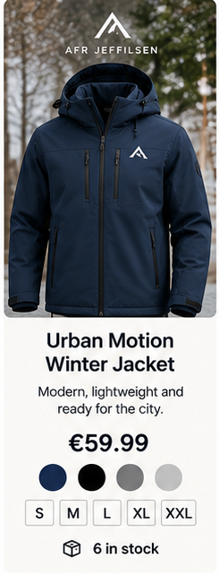 W3 Urban Motion Winter Jacket