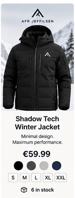 W3 Shadow Tech Winter Jacket