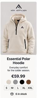 W3 Essential Polar Hoodie