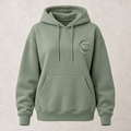 W3 women's sage embroidered hoodie