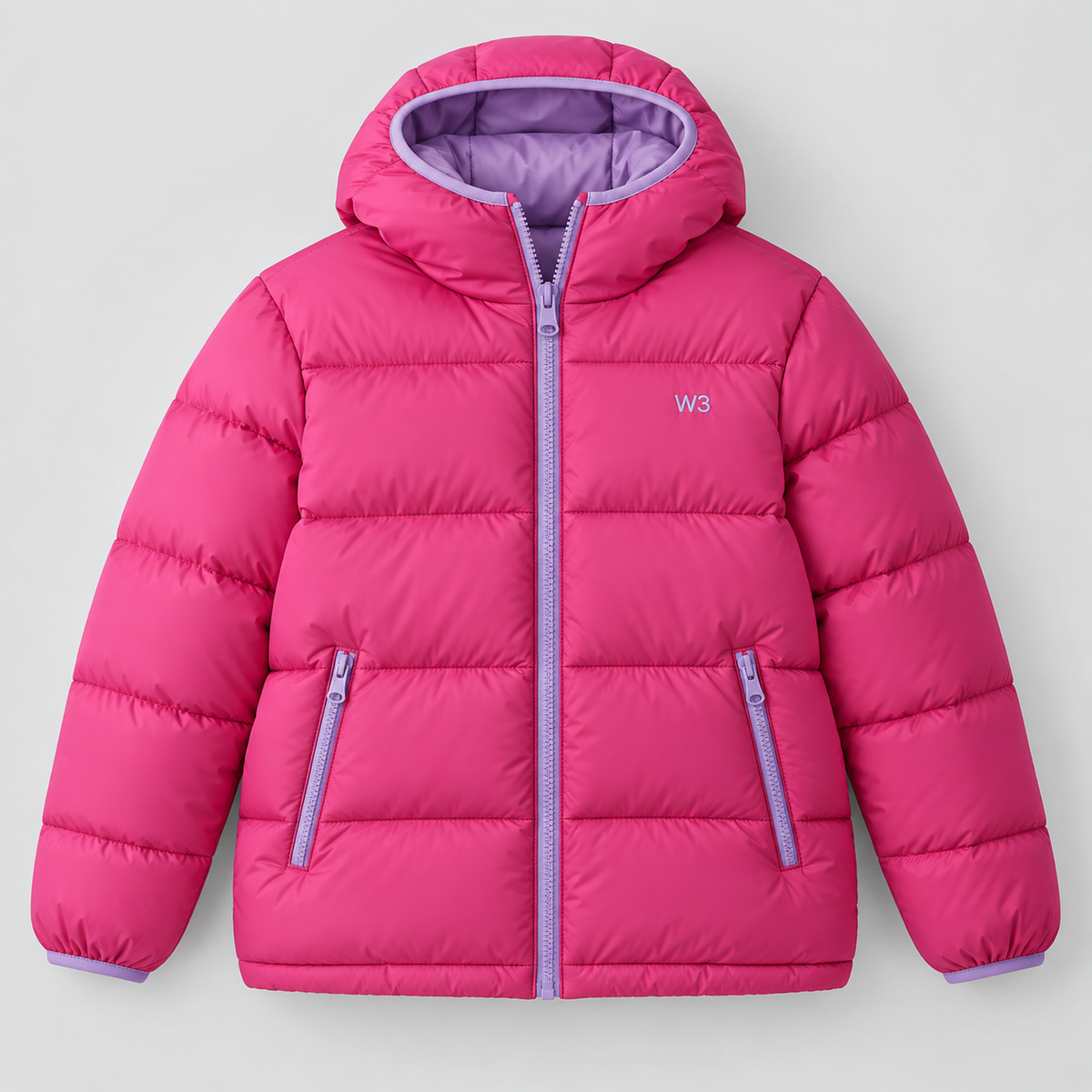 W3 Berry Frost Youth Puffer Jacket product image